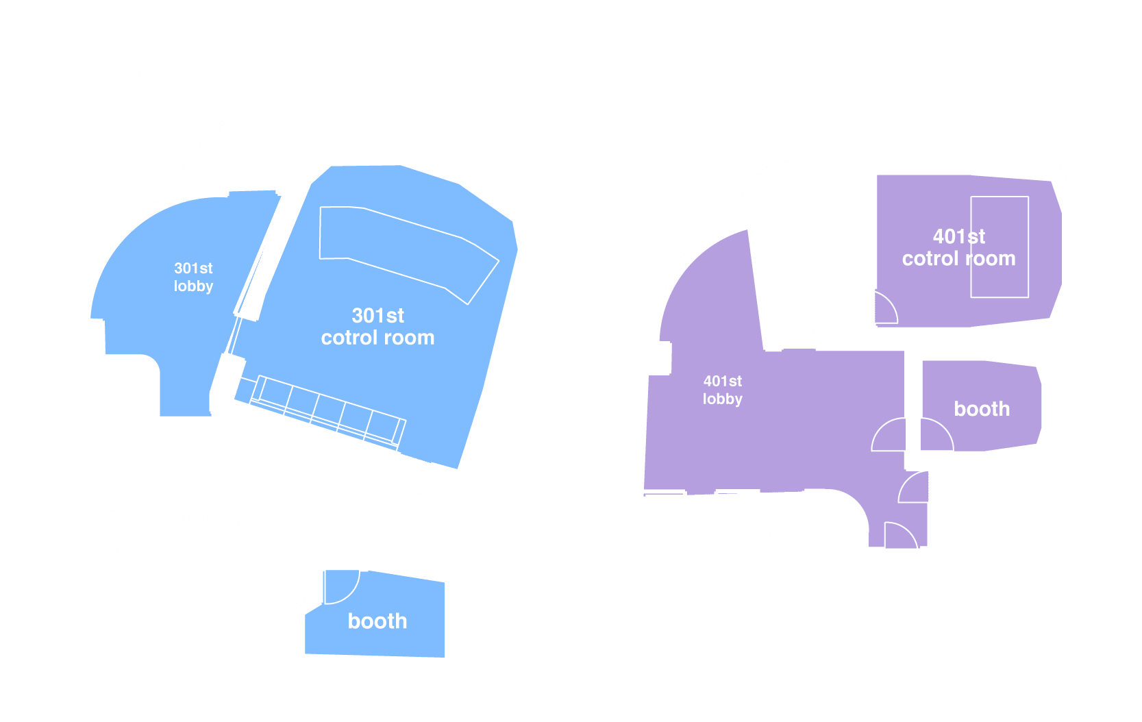 avex studio azabu フロア図